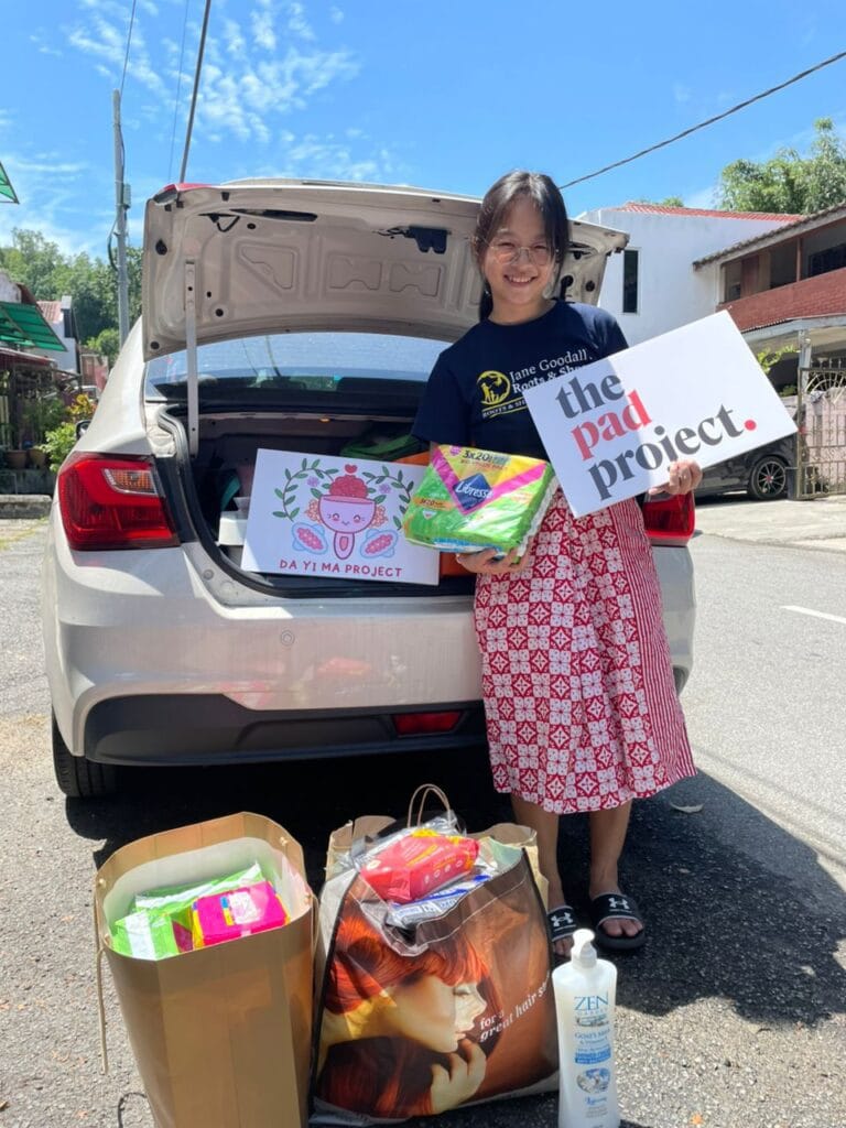 Portrait of Jia Hui, founder of Da Yi Ma project.