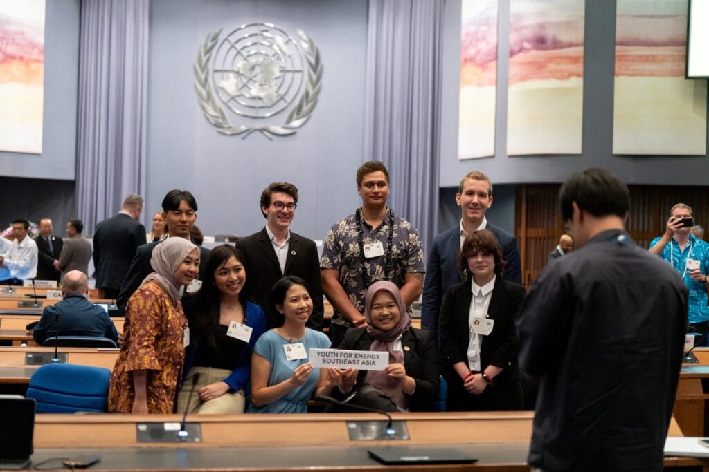 Y4E-SEA spearheading regional energy interests at a United Nations forum. Photo courtesy of Y4E-SEA.
